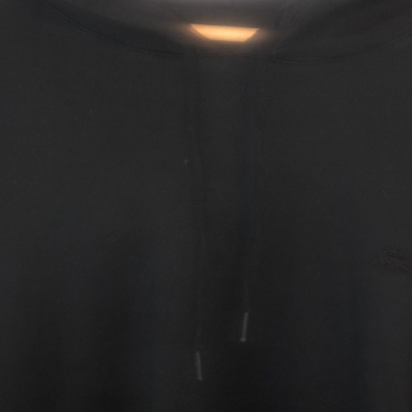 Lacoste Limited Edition All Black Cotton Hoodie - Picture 6 of 10